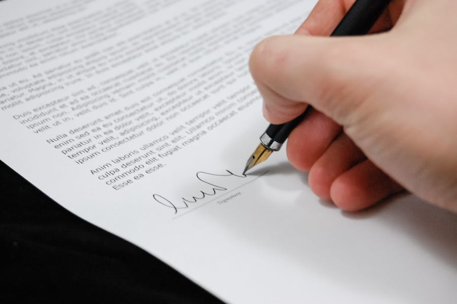 Terms and agreement